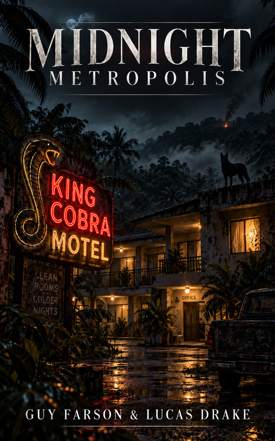 Cover artwork for Midnight Metropolis: King Cobra Motel
